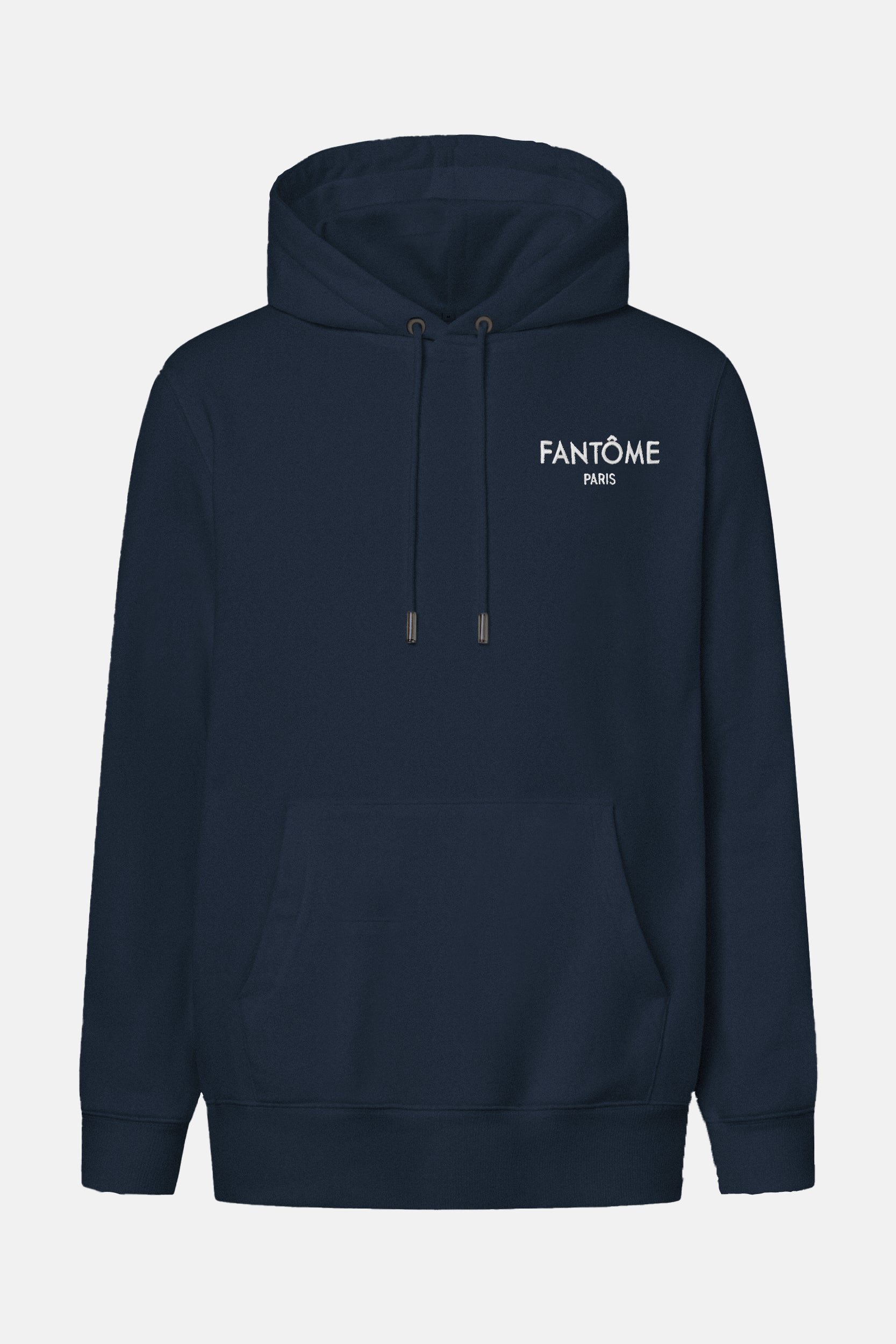 EMBROIDERED COTTON HOODIE