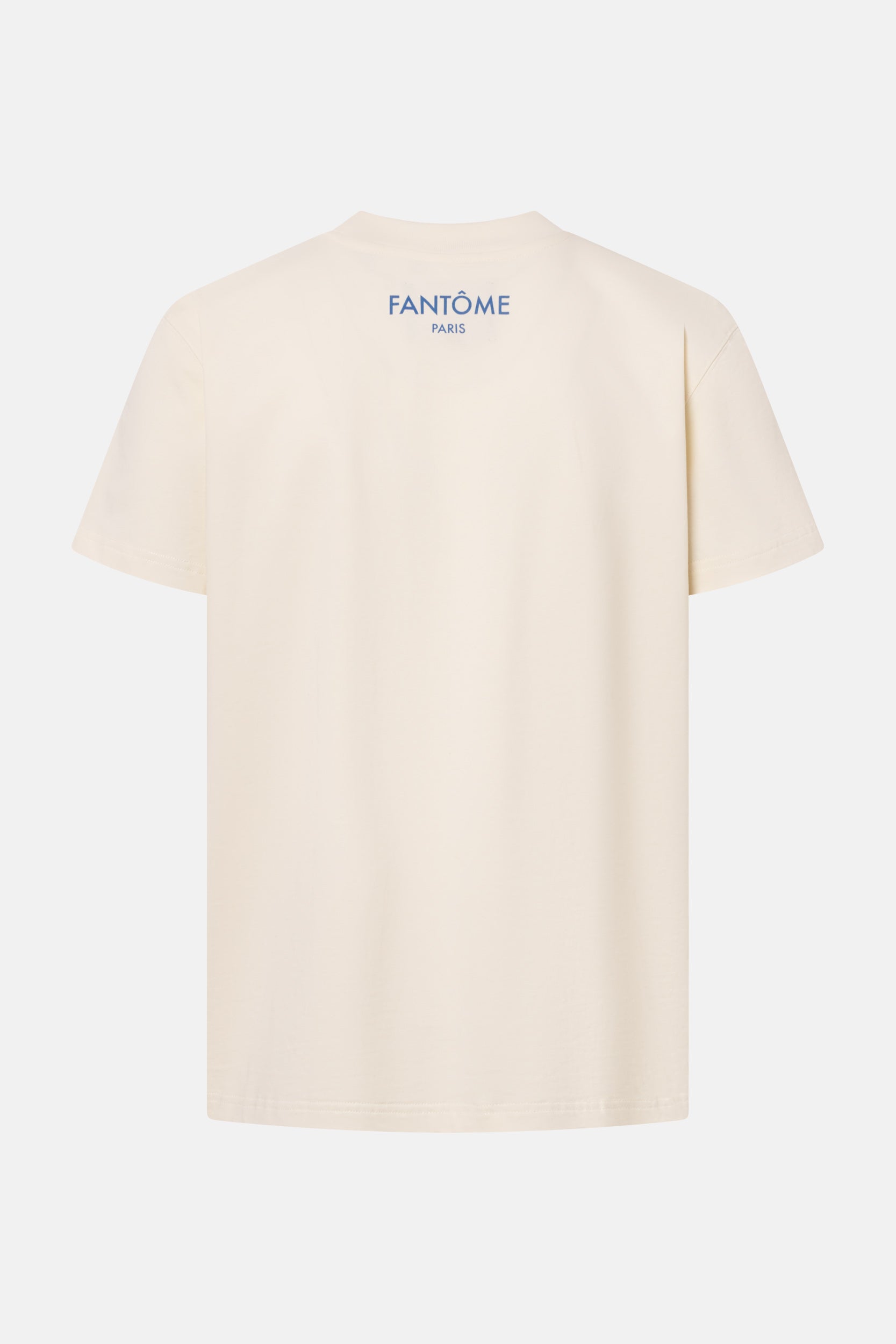 FLORAL BLEU COTTON T-SHIRT