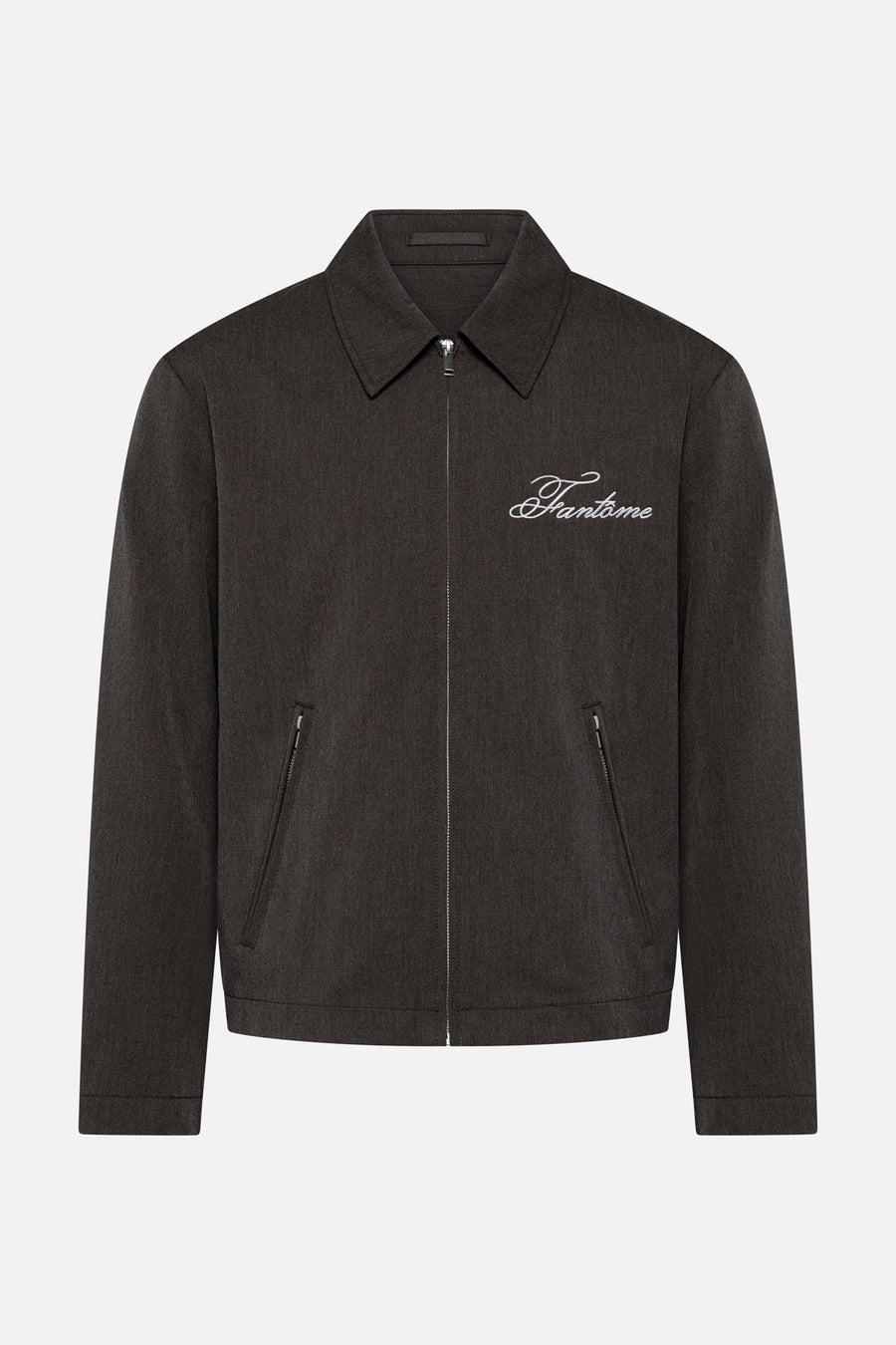 GRAPHITE ZIPPED JACKET