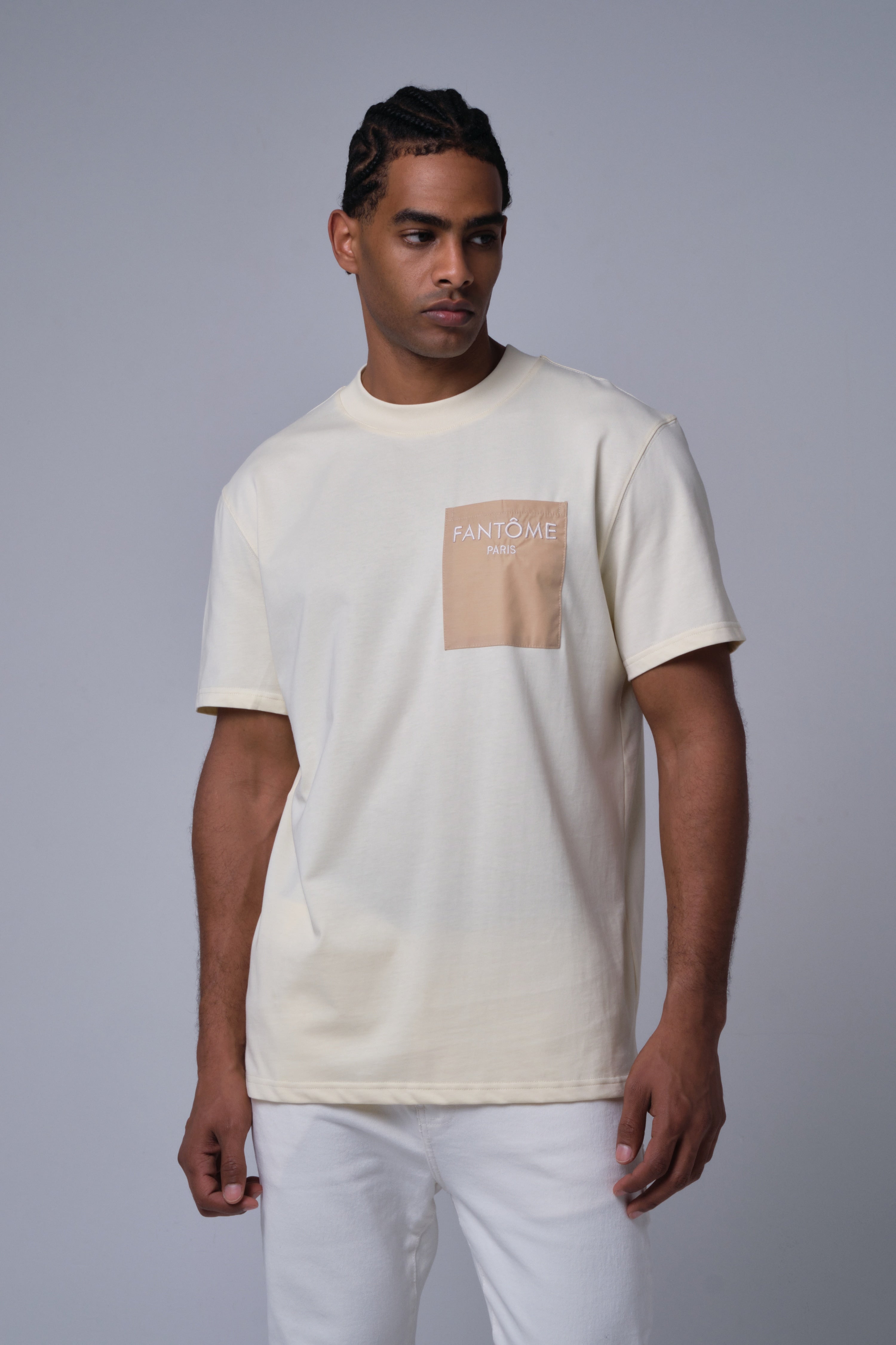 Atelier Patch Baumwoll-T-Shirt